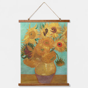 Tapisserie Suspendue Vincent Van Gogh Douze Tournesols Dans Un Vase