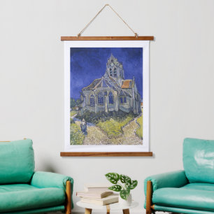 Tapisserie Suspendue Vincent Van Gogh, L'église d'Auvers