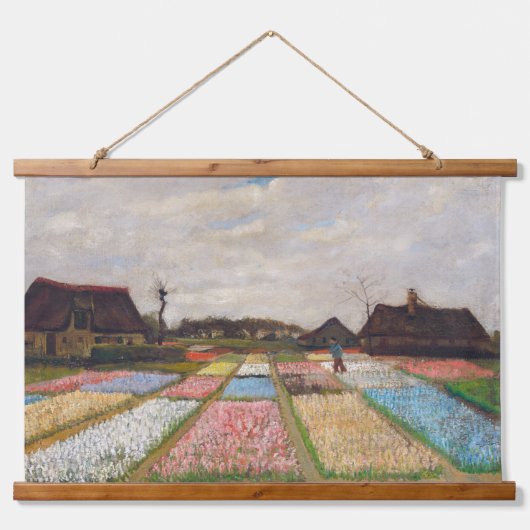 Tapisserie Suspendue Vincent van Gogh - Lits à fleurs en Hollande (Devant)