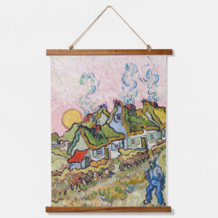 Tapisserie Suspendue Vincent van Gogh - Maisons et Personnage