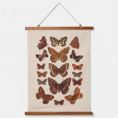 Tapisserie Suspendue Vintage Butterfly (Recto)