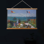 Tapisserie Suspendue Vintage Claude Monet Terrasse a Sainte-Adresse<br><div class="desc">Ce produit s'inspire de Terrasse a Sainte-Adresse,  un tableau à l'huile sur toile réalisé par le peintre impressionniste Claude Monet entre 1866 et 1867.</div>