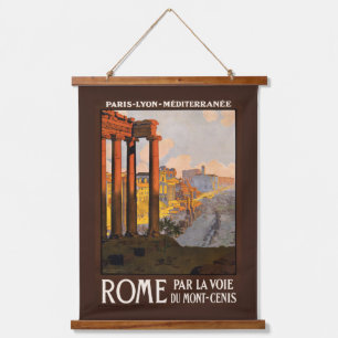 Tapisserie Suspendue Vintage voyage Rome Italie