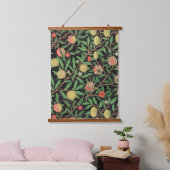 Tapisserie Suspendue Vintage William Morris Feuilles de fruits (Chambre à coucher)