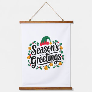 Tapisserie Suspendue Vœux de Noël