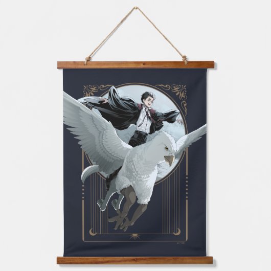 Tapisserie Suspendue Vol Anime HARRY POTTER™ avec Buckbeak (Recto)