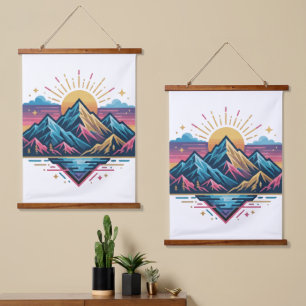 Tapisserie Suspendue Votre vague design moderne tendance