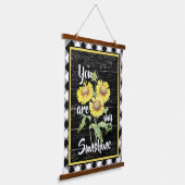 Tapisserie Suspendue Vous êtes mon soleil (Angulaire)