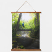 Tapisserie Suspendue Voyage à travers la forêt magique (Recto)