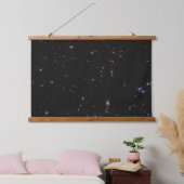 Tapisserie Suspendue Vue Entre Les Constellations Pisces & Andromeda (Chambre à coucher)