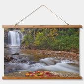 Tapisserie Suspendue Vue Glass Falls Pisgah Forêt nationale (Devant)