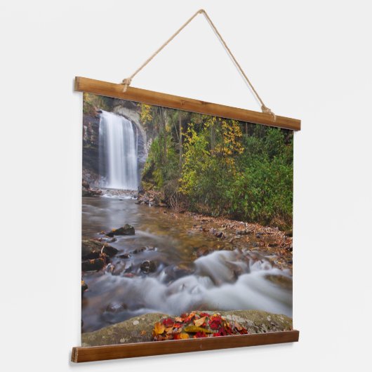 Tapisserie Suspendue Vue Glass Falls Pisgah Forêt nationale (Angulaire)