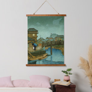 Tapisserie Suspendue Vues de Tokaido Shinagawa Kawase Hasui