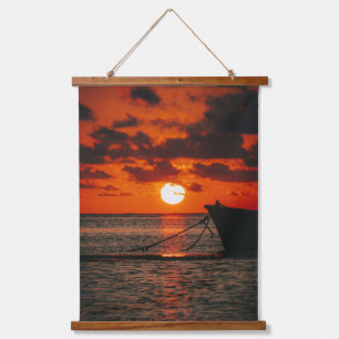 Tapisserie Suspendue Wall Art Décor Maison d'eau de plage