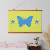 Tapisserie Suspendue Wall Tapestry with flag of Bady Bassit, Brazil (Chambre à coucher)