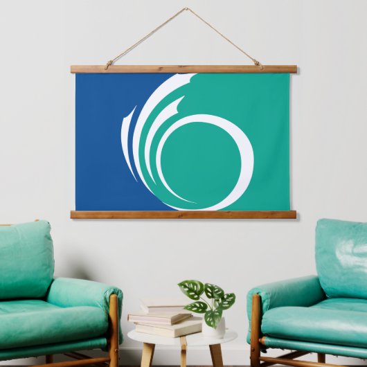 Tapisserie Suspendue Wall Tapestry with flag of Ottawa, Canada (Salon)