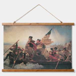 Tapisserie Suspendue Washington traversant le Delaware par Emanuel Leut