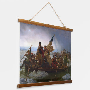 Tapisserie Suspendue Washington Traverser le Delaware par Emanuel Leutz