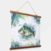 Tapisserie Suspendue Watercolor Series: Perch (Angulaire)