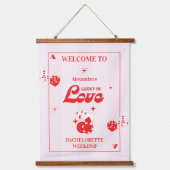 Tapisserie Suspendue Week-end de célibataire amoureuse chanceuse (Recto)