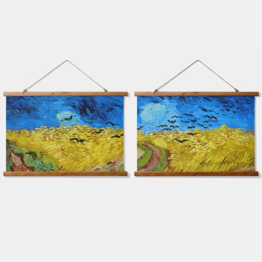 Tapisserie Suspendue Wheatfield with Crows, Van Gogh (Double)