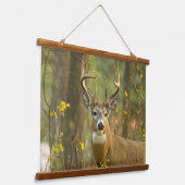 Tapisserie Suspendue Whitetail Deer Buck | Corégone, Montana (Angulaire)