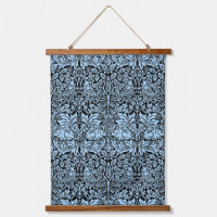 William Morris Lapin Frère Bleu Clair Noir