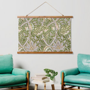 Tapisserie Suspendue William Morris Motif Floral Windrush Classique