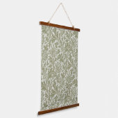 Tapisserie Suspendue William Morris Thistle Sage Green Motif (Angulaire)