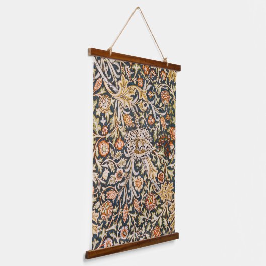 Tapisserie Suspendue William Morris Trent Garden Flower Motif classique (Angulaire)