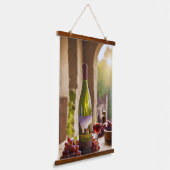 Tapisserie Suspendue Wine and Grape Tapestry (Angulaire)
