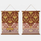 Tapisserie Suspendue Wisdom & Prosperity: The Regal Elephant Symbol Ach (Double)