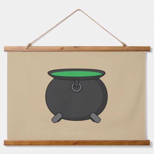 Tapisserie Suspendue Witch Cauldron (Devant)