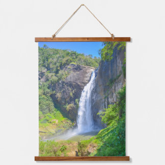 Tapisserie Suspendue Wood Topped Wall Tapestry