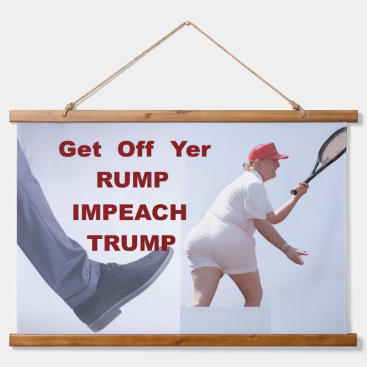 Tapisserie Suspendue Wood Topped Wall Tapestry (Devant)