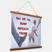 Tapisserie Suspendue Wood Topped Wall Tapestry (Angulaire)