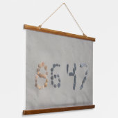 Tapisserie Suspendue Wood Topped Wall Tapestry (Angulaire)