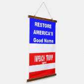 Tapisserie Suspendue Wood Topped Wall Tapestry (Angulaire)