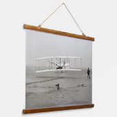 Tapisserie Suspendue Wright Brothers Flyer First Plane Flight Aviation (Angulaire)