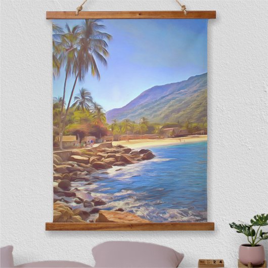 Tapisserie Suspendue Yelapa Beach 761