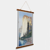 Tapisserie Suspendue Yosemite, El Capitan, Hiroshi Yoshida (Angulaire)