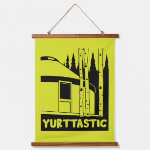 Tapisserie Suspendue Yourt Vivant Dans La Nature