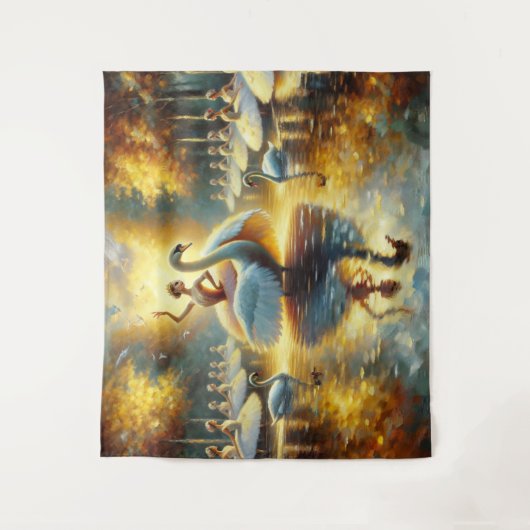 Tapisserie Swan Dance (Devant)
