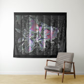 Tapisserie Techno Bouquet (En situation (horizontale))