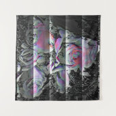 Tapisserie Techno Bouquet (Devant (Horizontal))