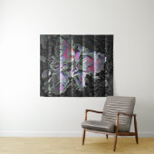 Tapisserie Techno Bouquet (En situation (horizontale))