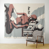 Tapisserie Time Out (En situation (horizontale))