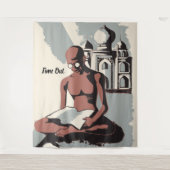 Tapisserie Time Out (Devant)