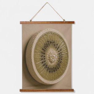 Tapisserie tranche de kiwi suspendue