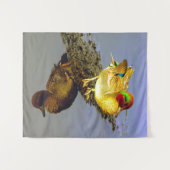 Tapisserie turquoise (Devant (Horizontal))